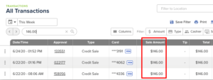 Transaction Reporting · Gravity Payments Documentation