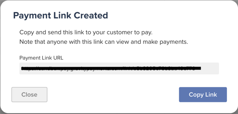 Payment Links · Gravity Payments Documentation